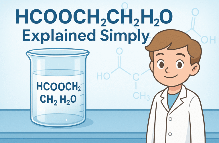 HCOOCH CH2 H2O Explained for Kids: Safe, Simple & Accurate