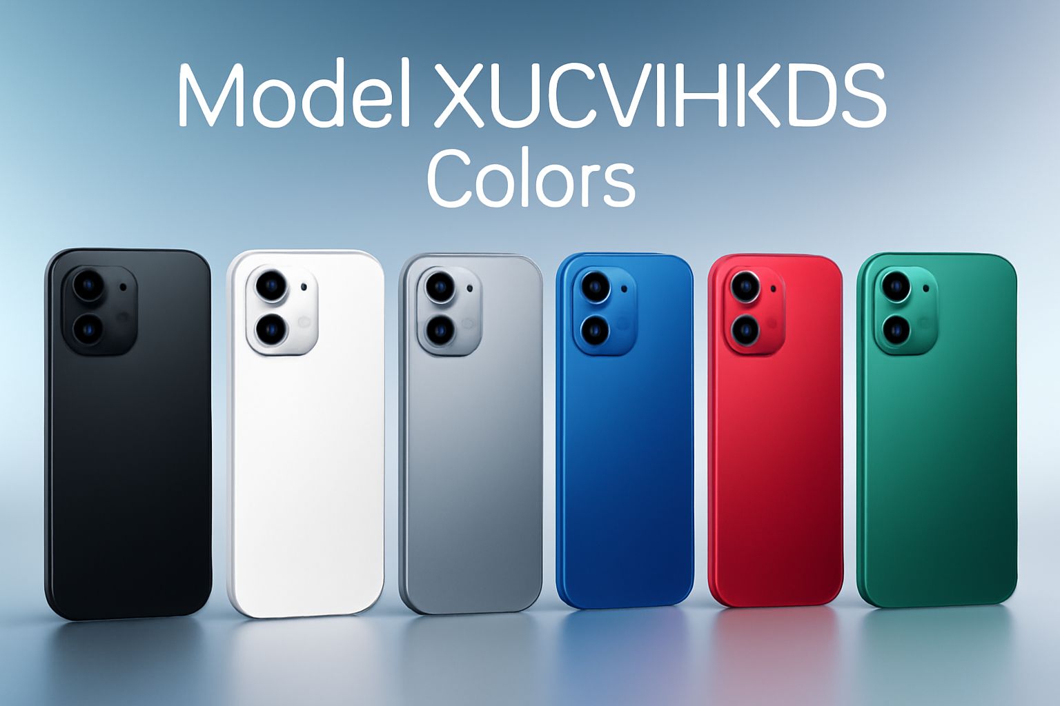 Model XUCVIHKDS Colors