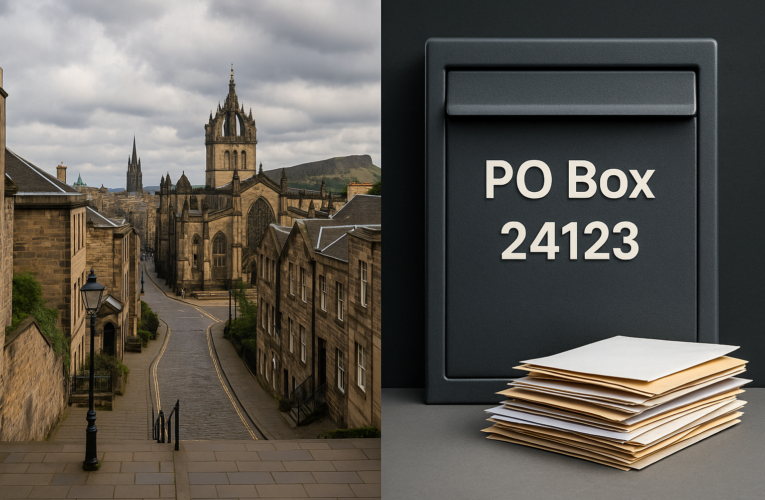 PO Box 24123 Edinburgh Who Sent the Mail and Why?