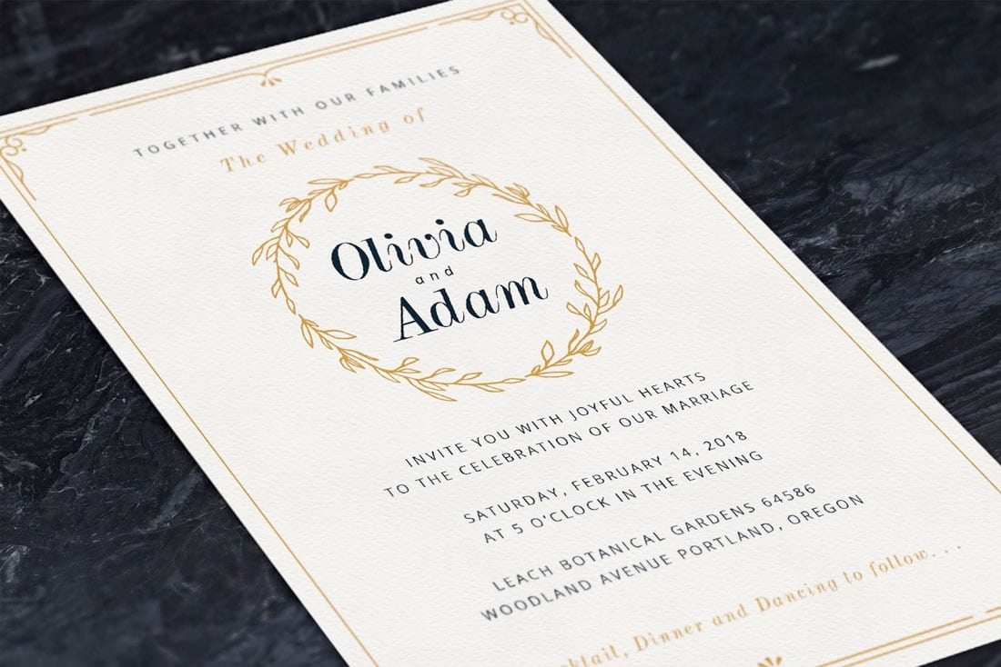 Tips For Designing Simple Wedding Invitations