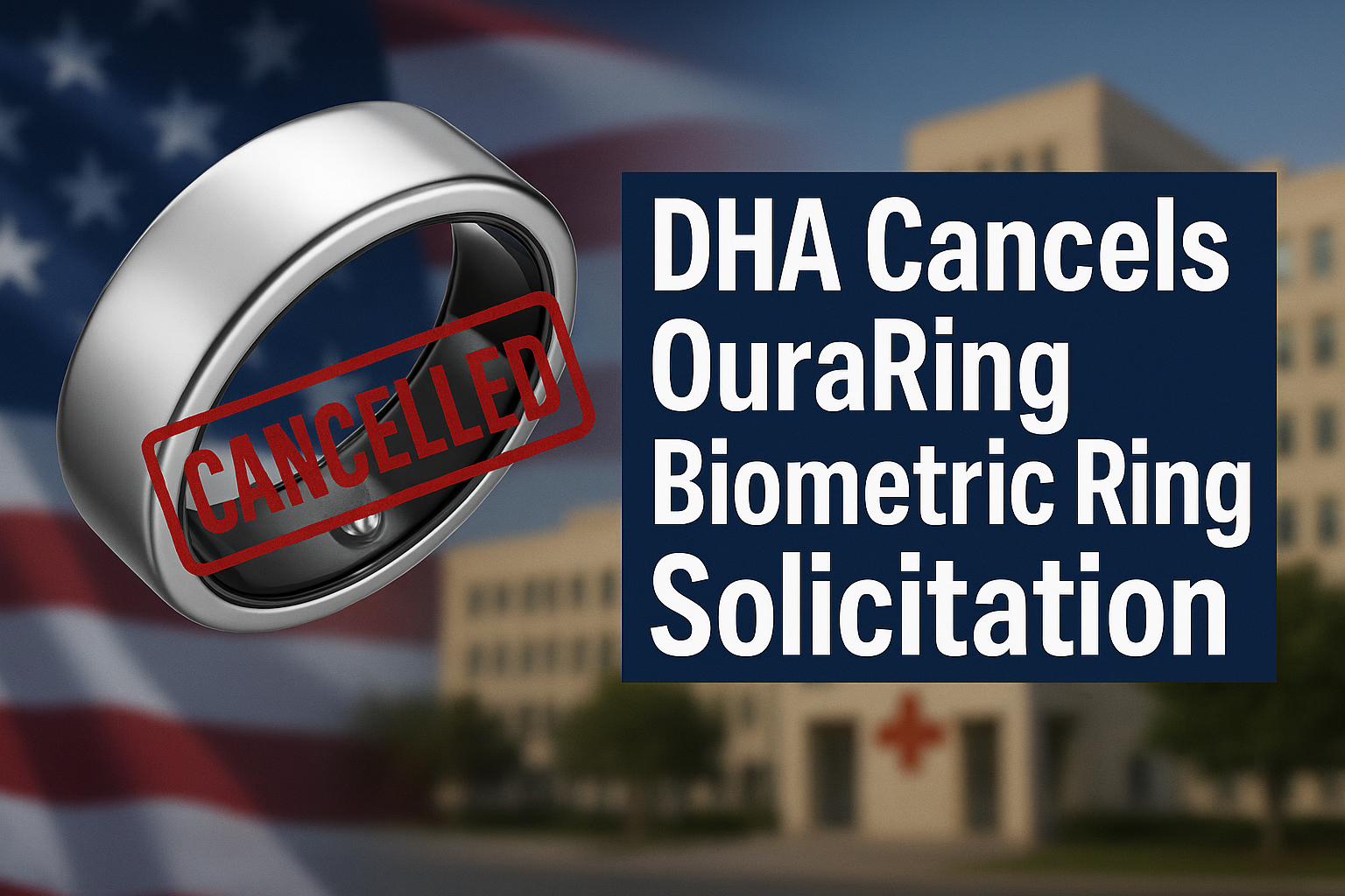 DHA Cancels OuraRing Biometric Ring Solicitation