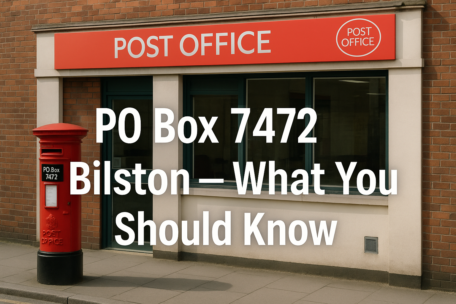 PO Box 7472 Bilston