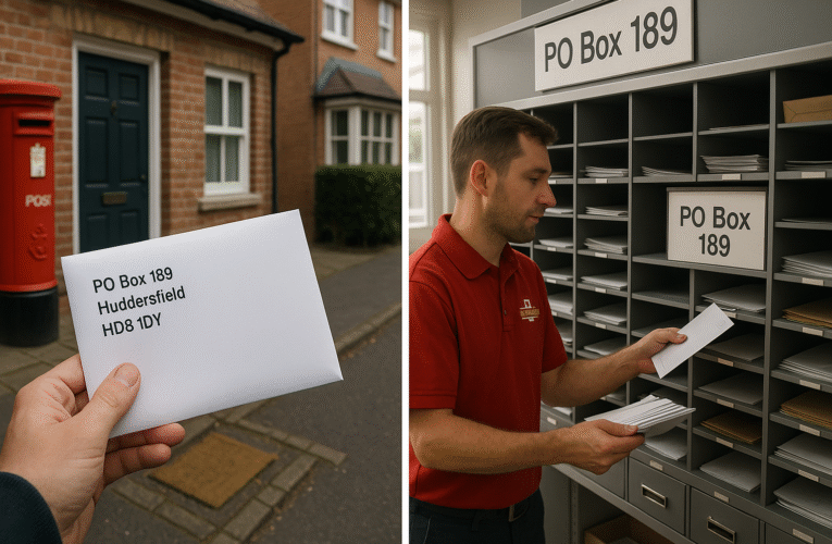 PO Box 189 Huddersfield HD8 1DY Who Sends You Letters and What to Do
