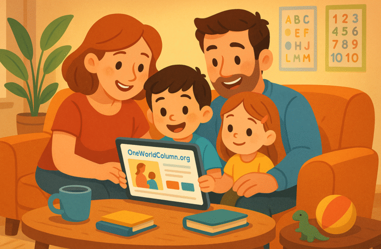 OneWorldColumnorg The Easiest Parenting Guide You’ll Ever Read