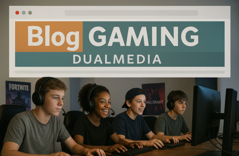 Blog Gaming DualMedia The Ultimate Guide to Esports for Young Gamers