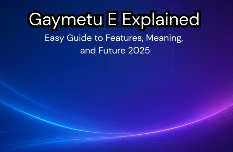 Gaymetu E Explained Easy Guide to Features, Meaning, and Future 2025