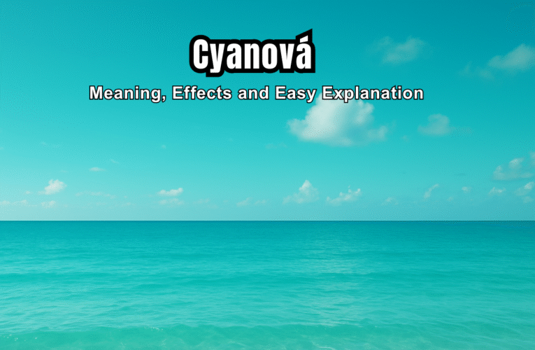 Cyanová Color Meaning, Effects and Easy Explanation