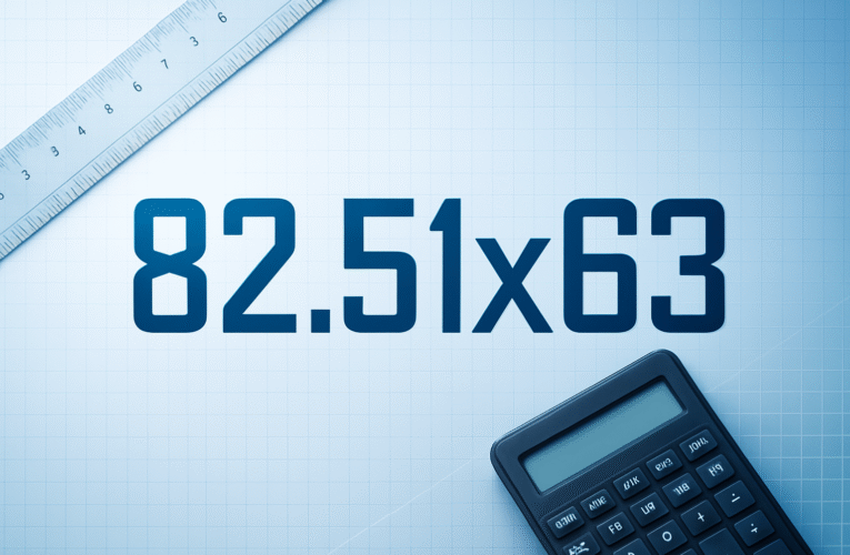 82.51×63 Explained: Quick Conversion, Size Chart, and Practical Uses