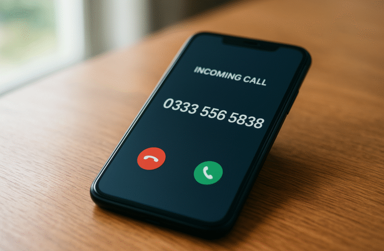 0333 556 5838 Who Called Me? | Cost, Caller Info & FAQs