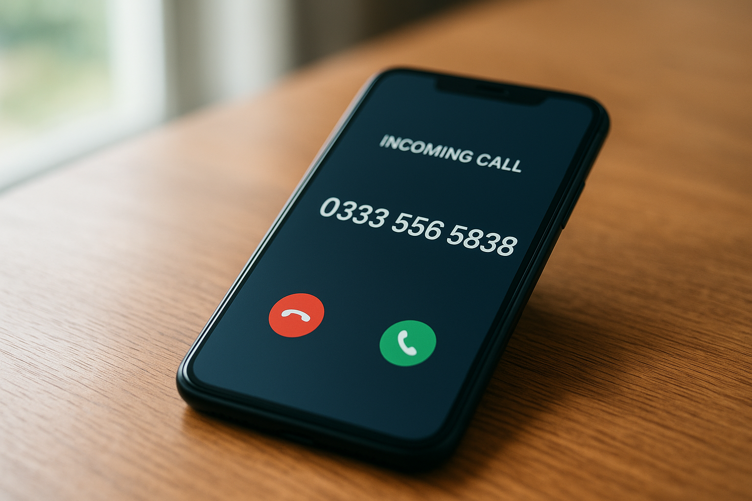 0333 556 5838