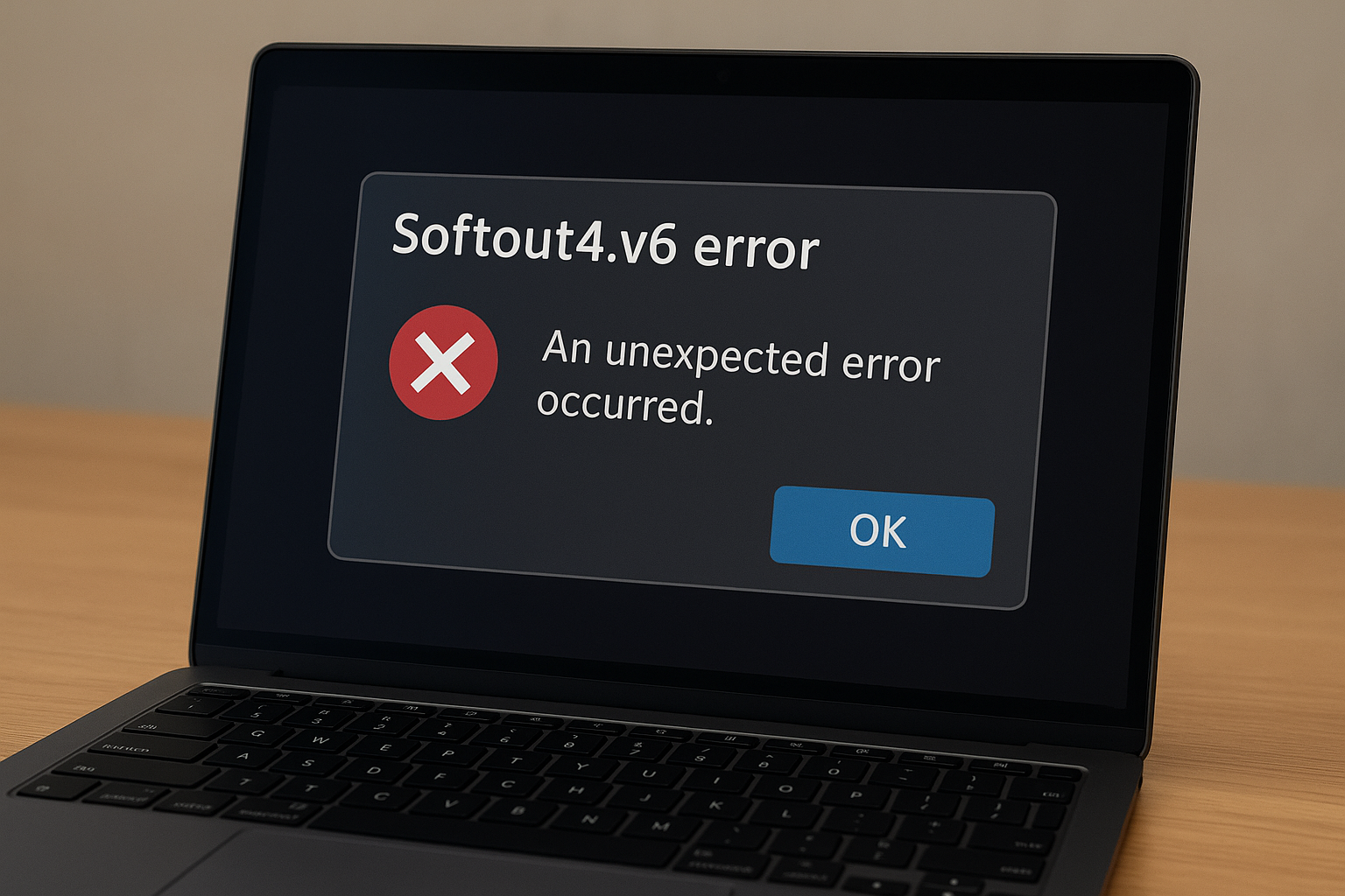 The Error Softout4.v6