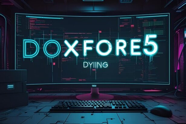 Sofware Doxfore5 Dying